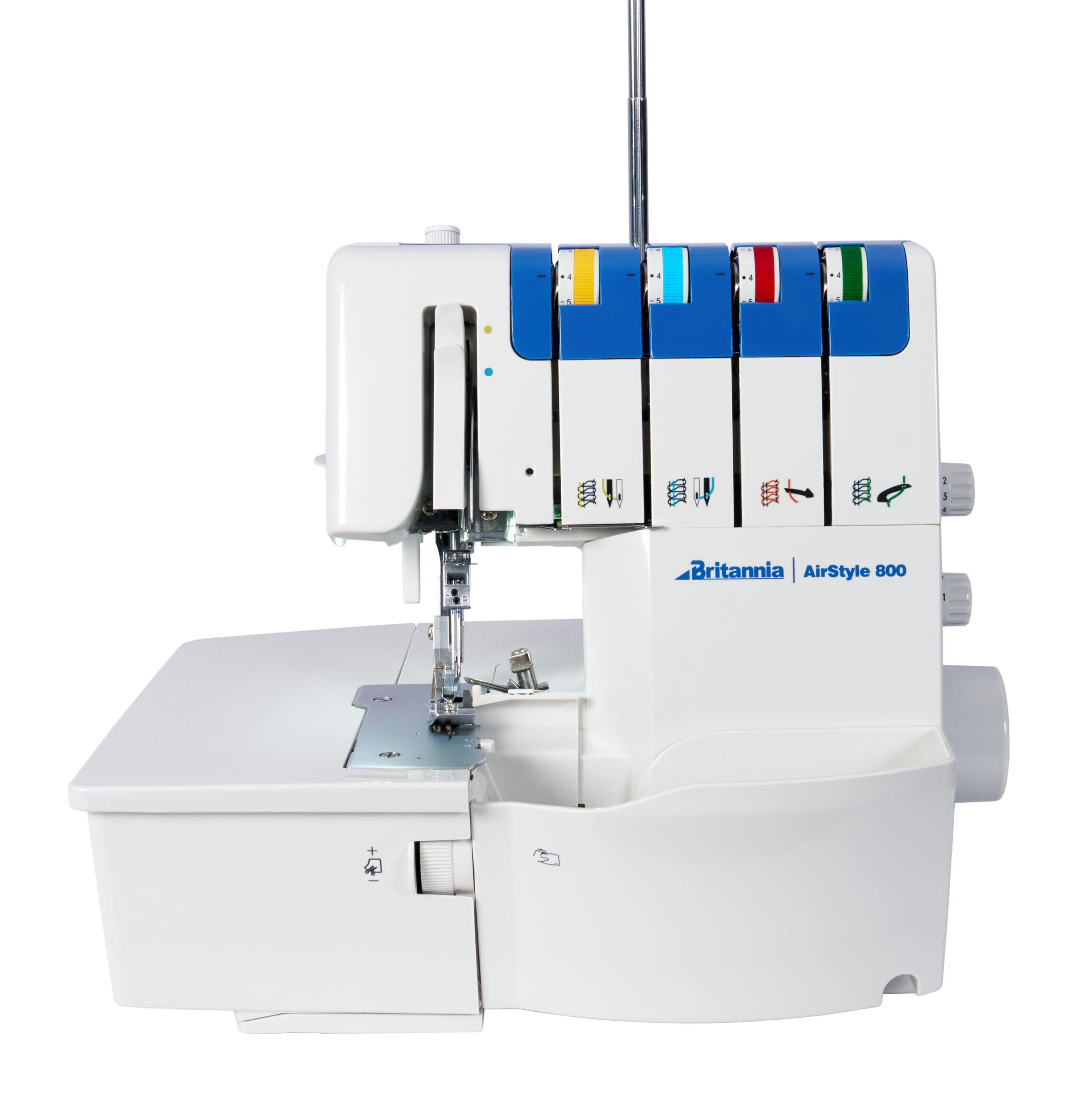 Overlocker Machine set package with handbook